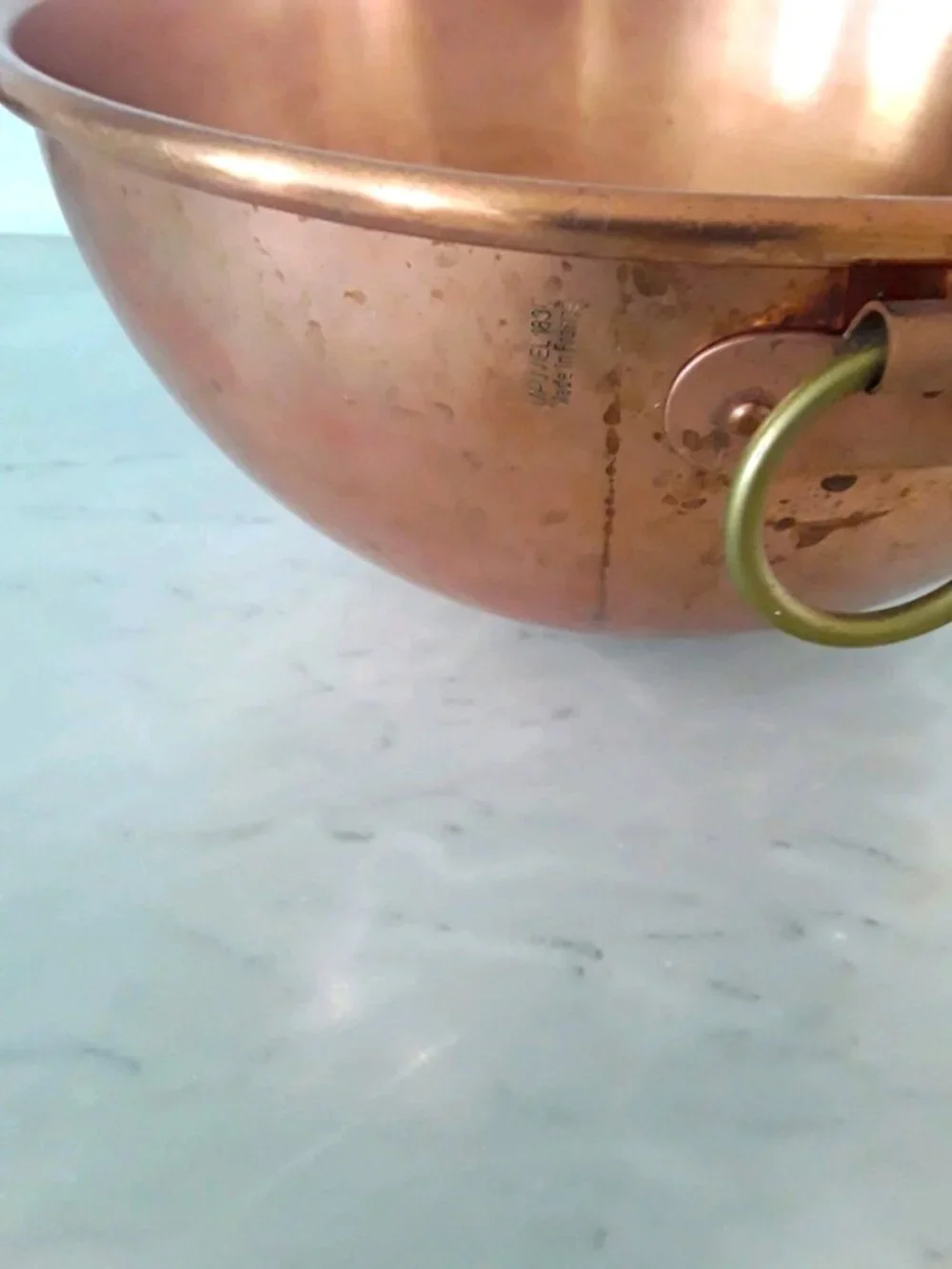 Mauviel Copper France beating bowl Williams Sonona 10